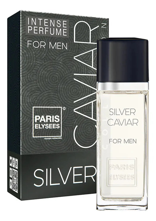 Perfume Silver Caviar Paris Elysees Masculino Intense 100ml